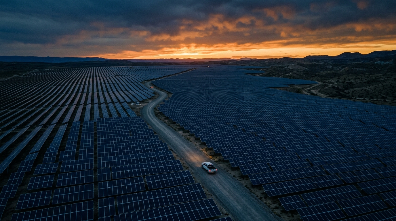 Solar power plant operations and maintenance